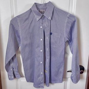 Boys Cinch Long Sleeve Button Down Shirt